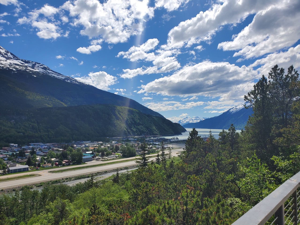 Another overlook shot of the harbor