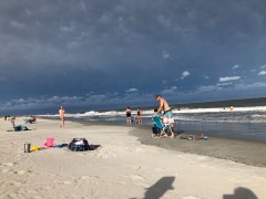 hurricane isaias Passing over