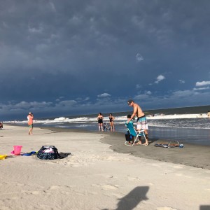 hurricane isaias Passing over