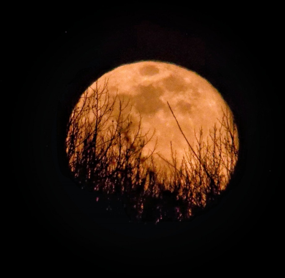 Supermoons occur when the moon is within 90% of perigree, or its closest approach to Earth in orbit. The moon will appear brighter and bigger in the night sky and hopefully no clouds and inclement weather will obscure the view. March's full moon is also k