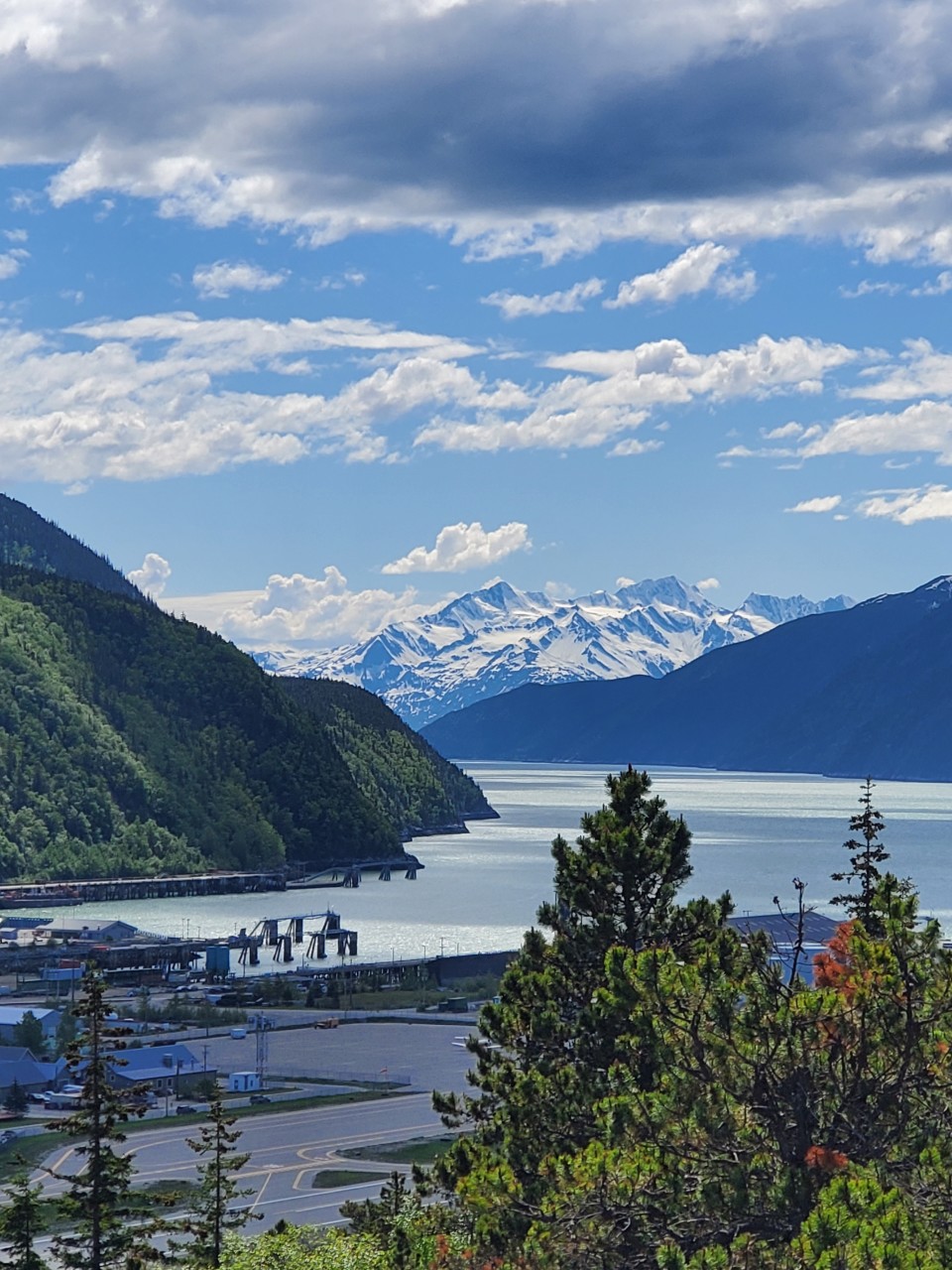 A shot of the bay from the overlook