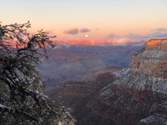 Grand Canyon, Woolf Moon Rise - Dec29, 2020 