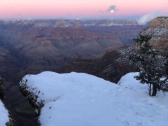 Grand Canyon, Woolf Moon Rise - Dec29, 2020 