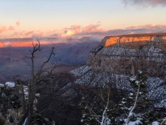Grand Canyon, Woolf Moon Rise - Dec29, 2020 