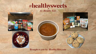 #healthysweets Satisfy that sweet-tooth without the guilt.