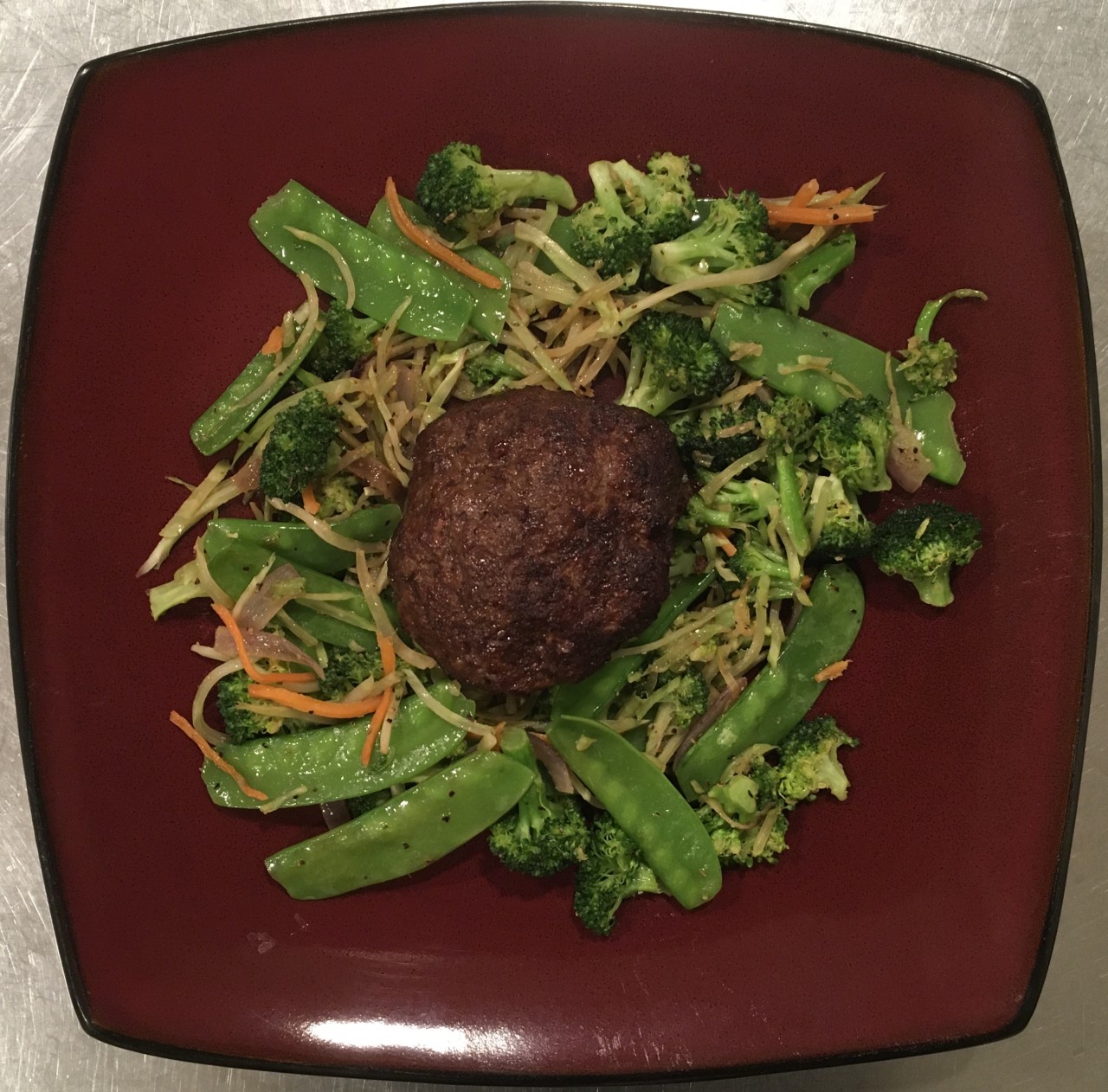 <a class="bx-tag" rel="tag" href="https://streetloc.com/view-channel-profile/whatsfordinner"><s>#</s><b>whatsfordinner</b></a> Grilled Burger with Butter Sautéed Vegetables