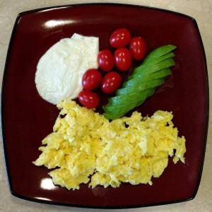 <a class="bx-tag" rel="tag" href="https://streetloc.com/view-channel-profile/whatsforbreakfast"><s>#</s><b>whatsforbreakfast</b></a> Butter Scrambled Eggs, Full Fat Cottage Cheese, Avocado, Cherub Tomatoes