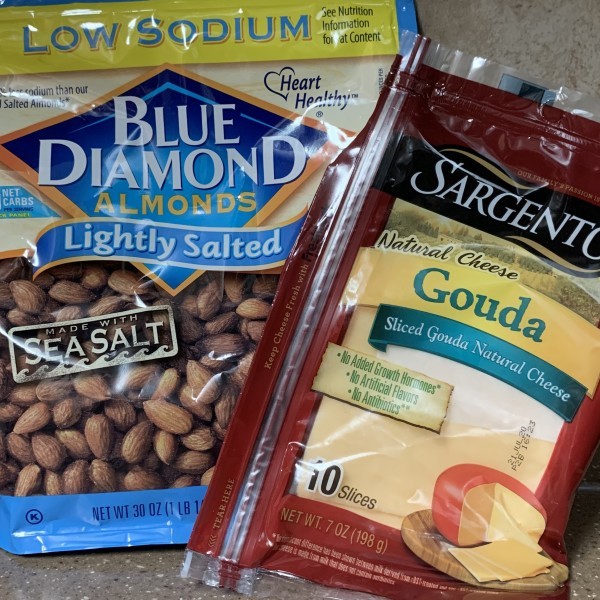 <a class="bx-tag" rel="tag" href="https://streetloc.com/view-channel-profile/whatsforsnack"><s>#</s><b>whatsforsnack</b></a> Lightly Salted Almonds with Gouda