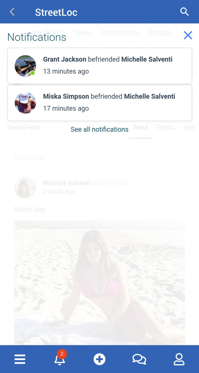 StreetLoc Notifications