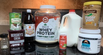 #healthydrinks Heather's Homemade Protein Shake - Video Coming Soon on how to make it!