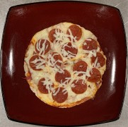 #whatsforlunch Low Carb Tortilla Pizza