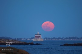 Supermoons occur when the moon is within 90% of perigree, or its closest approach to Earth in orbit. The moon will appear brighter and bigger in the night sky and hopefully no clouds and inclement weather will obscure the view. March's full moon is also k