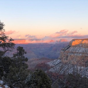 Grand Canyon, Woolf Moon Rise - Dec29, 2020 