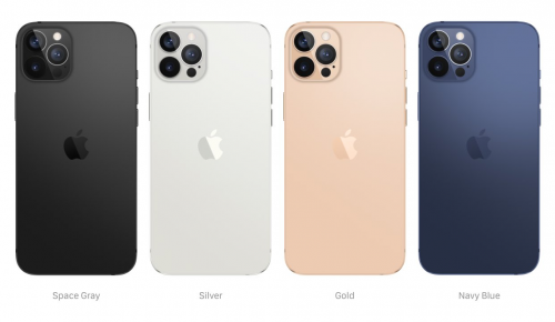 These are the expect color options for the iPhone 12 Pro and iPhone 12 Pro Max. Which one would you get?(Click here to see the phones)