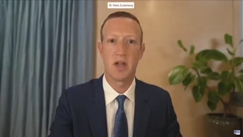 Zuckerberg Comments on Interfering in the 2020 Elections and Cracking Down on Q-Anon
